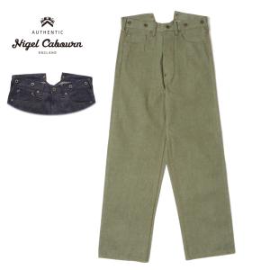 【予約商品】 Nigel Cabourn ナイジェルケーボン パンツ &quot;RAILMAN DENIM ...