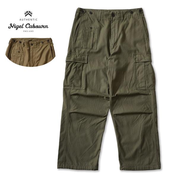 Nigel Cabourn ナイジェルケーボン パンツ "ARMY CARGO PANT" 8053...