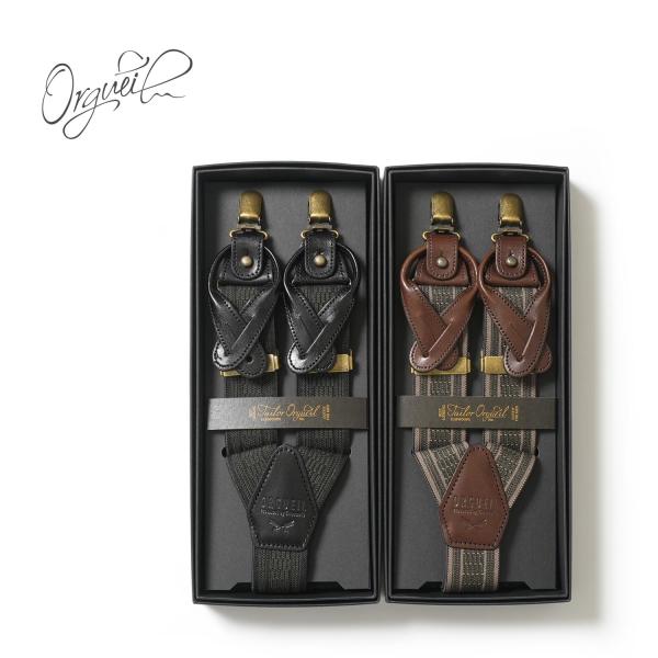 ORGUEIL オルゲイユ  サスペンダー　"Military Suspender" OR-7368