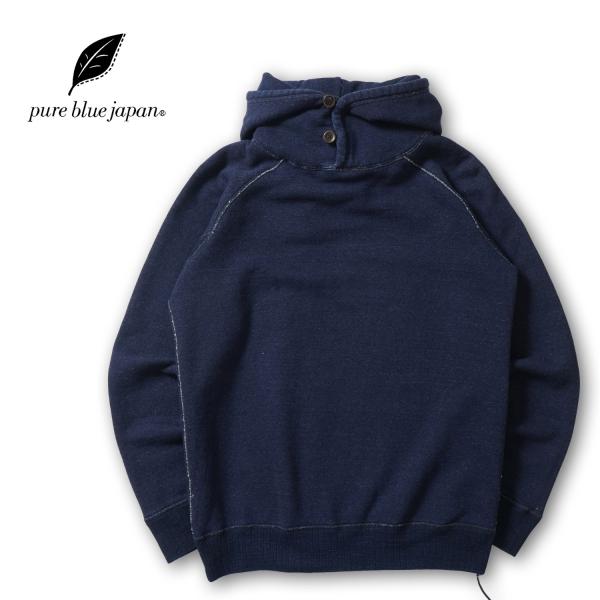 pure blue japan ピュアブルージャパン  スウェット パーカー  “Yarn Dyed...