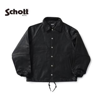 Schott ショット レザー コーチジャケット 