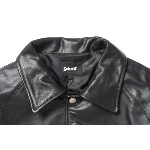 Schott ショット レザー コーチジャケッ...の詳細画像1
