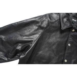 Schott ショット レザー コーチジャケッ...の詳細画像3