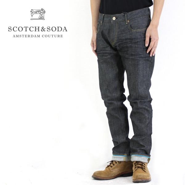 SCOTCH&amp;SODA スコッチアンドソーダ パンツ TYE PLUS CRYSTAL RAW SL...