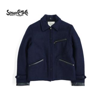 SUGAR CANE シュガーケーン ジャケット "30oz. WOOL MELTON SPORTS JACKET" SC13670｜rogues