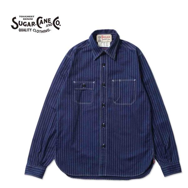 SUGAR CANE シュガーケーン  長袖シャツ  "FICTION ROMANCE 8.5oz....