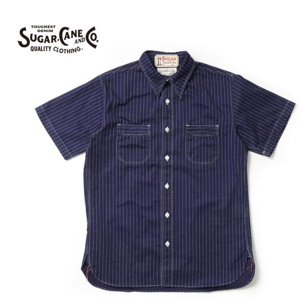 SUGAR CANE シュガーケーン 半袖シャツ “Fiction Romance 8.5oz. W...