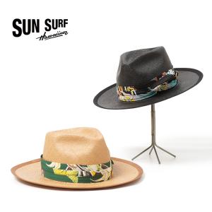 SUN SURF サンサーフ 帽子 パナマハット “ANGEL'S TRUMPET” HAWAIIAN PANAMA by Mr.FATMAN SS02786