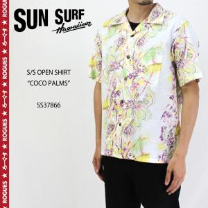 SUN SURF (サンサーフ) 2025年 COTTON LINEN SLUBYARN OPEN SHIRT