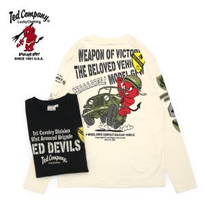 TEDMAN'S テッドマン 長袖Tシャツ　"4駆でGO!" TDLS-361｜rogues