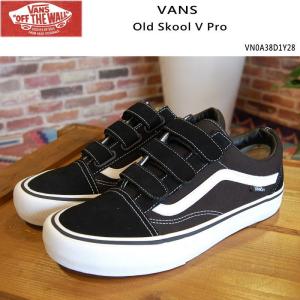 Vans バンズ シューズ スニーカー Old Skool V Pro Black White
