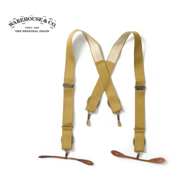 WAREHOUSE ウエアハウス  サスペンダー  “MEN'S SPRING SUSPENDERS...