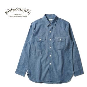 【予約商品】WAREHOUSE ウエアハウス 長袖 シャツ Lot 3048 “BIG YANK T...