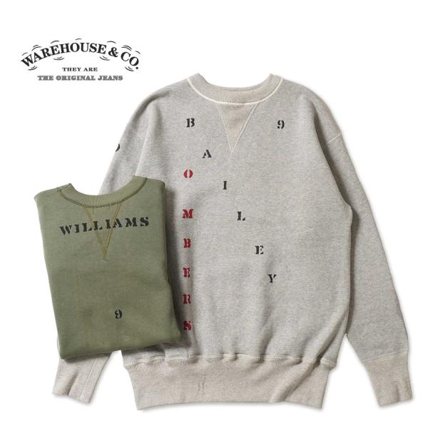 WAREHOUSE ウエアハウス スウェット・トレーナー Lot.401 "BAILEY" 401-...
