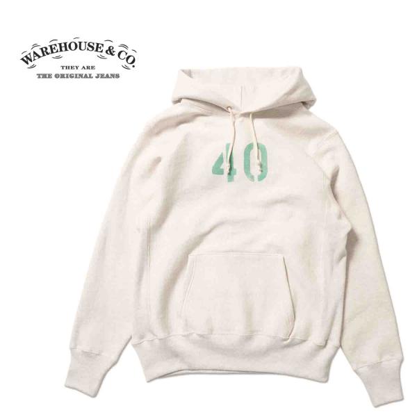 WAREHOUSE ウエアハウス スウェット パーカー  Lot 484  "NO.40"  484...