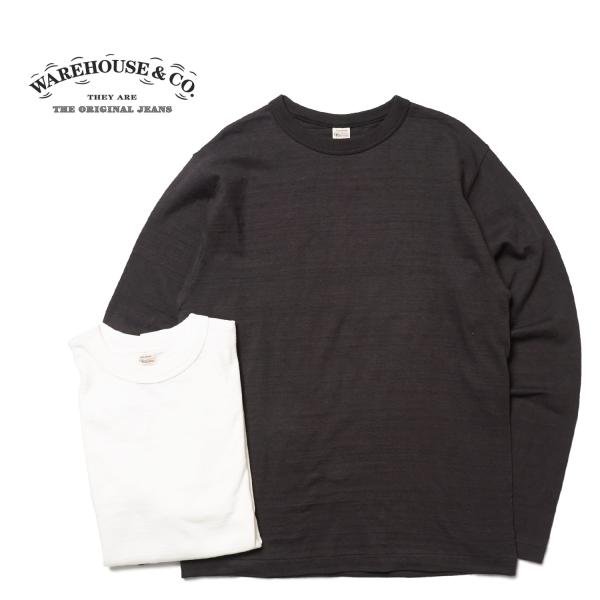 WAREHOUSE ウエアハウス 長袖 Tシャツ Lot 5906 "長袖クルーネックT 無地" 5...
