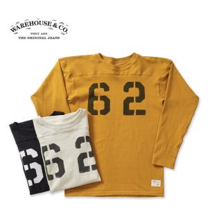 WAREHOUSE（ウエアハウス） 長袖フットボールT Lot.5913 