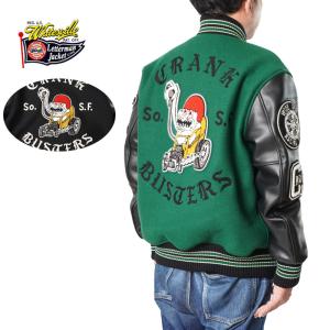 MOMOTAROJEANS DOBBY VARSITY JACKET 桃太郎ジーンズ ドビー・バー