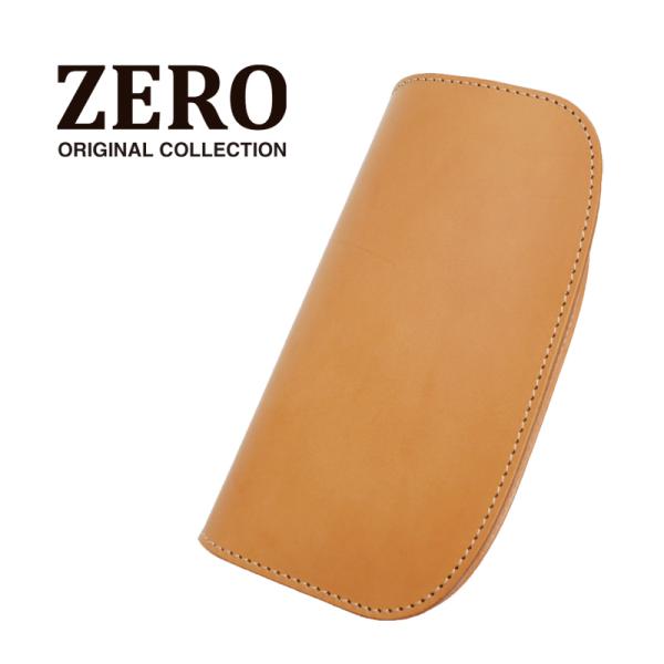 ZERO ゼロ ロングウォレット “ROUND SHAPE LONG WALLET” TAN ZER...
