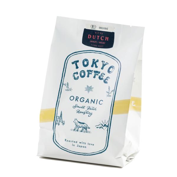 Tokyo Coffee Dutch Blend オーガニック 深煎りコーヒー豆 アイスコーヒー 水...
