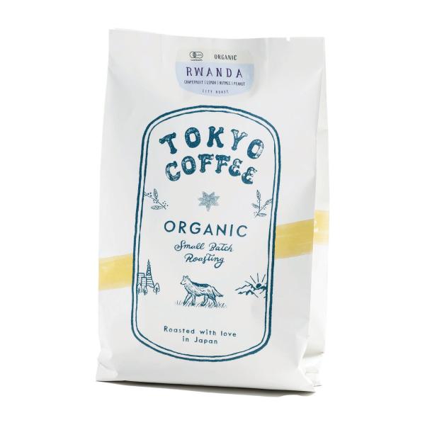 送料無料オーガニック ルワンダ コーヒー豆 東京コーヒー Organic Rwanda Coffee...