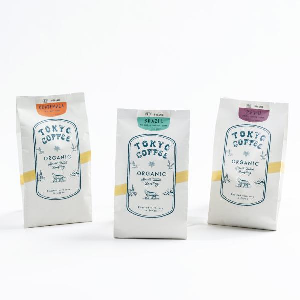 送料無料 お試し コーヒー豆セット オーガニック コーヒーサンプラー Tokyo Coffee Or...