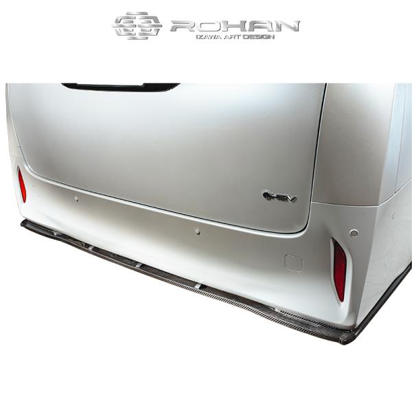 アルファード 40系 ドライカーボン リアディフューザー クリア塗装無し 130DESIGN ROH...