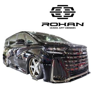 ヴェルファイア 40系 130design フロントディフューザー 未塗装 ROHANオリジナルエアロ｜rohan-izshop