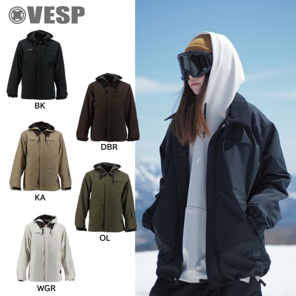 VESP ベスプ 25-26モデル メンズ レディース ジャケット VPMJ1065 Twoway ...