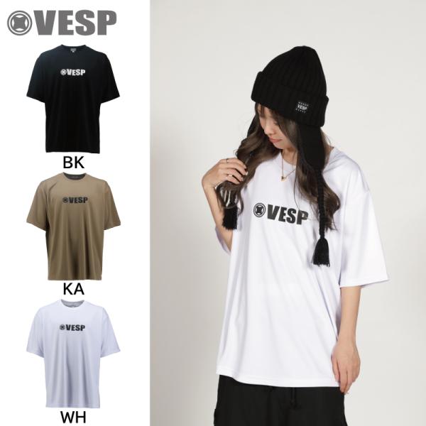 VESP べスプ メンズ Tシャツ ドライ  半袖 DRY WIDE TSHIRT VPMT1007