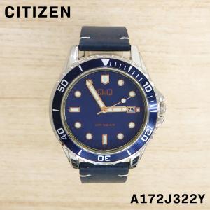 CITIZEN シチズン Q＆Q メンズ 男性 彼氏 アナログ 腕時計 クオーツ ウォッチ A172J322Y 誕生日 プレゼント ギフト 祝い