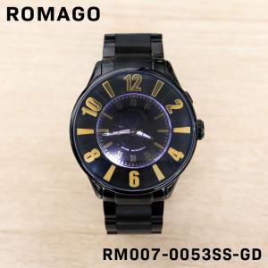 ROMAGO DESIGN ロマゴ デザイン ヌメレーションシリーズ ユニセックス メンズ レディース 男性 アナログ 腕時計 クオーツ ウォッチ RM007-0053SS-GD 誕生日