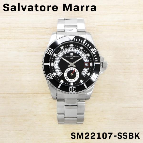 Salvatore Marra サルバトーレマーラ メンズ アナログ 腕時計 クオーツ ウォッチ S...