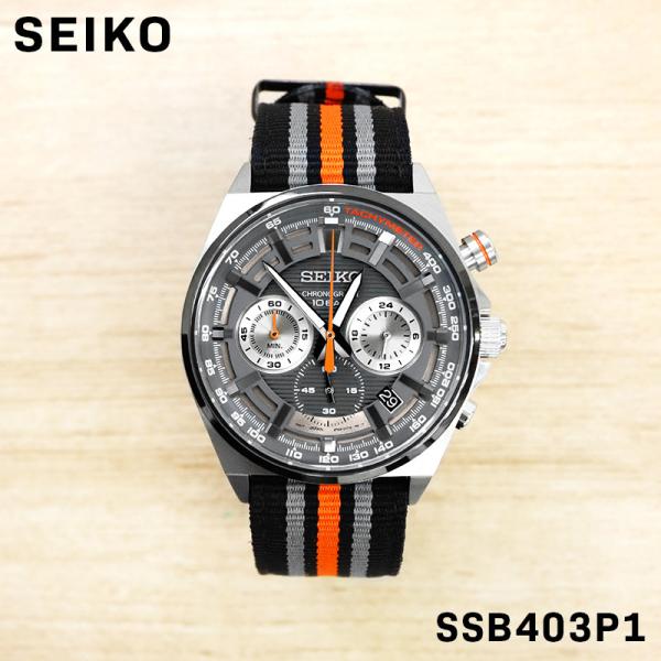 SEIKO セイコー メンズ 男性 彼氏  アナログ ウォッチ 腕時計 SSB403P1 クロノグラ...