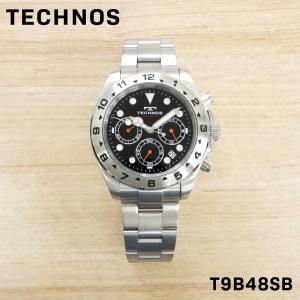 TECHNOS テクノス メンズ 男性 彼氏 アナログ 腕時計 クオーツ クロノグラフ ウォッチ T9B48SB ビジネス 誕生日 プレゼント ギフト