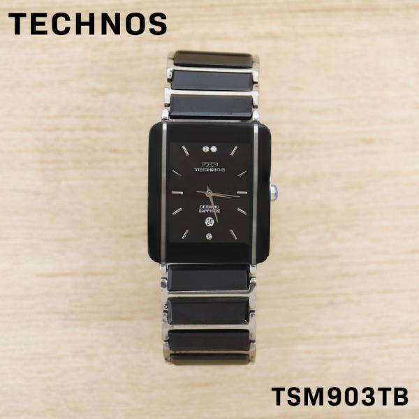 TECHNOS テクノス メンズ 男性 彼氏 アナログ 腕時計 クオーツ ウォッチ TSM903TB...