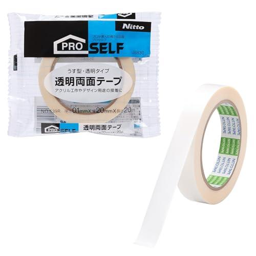 ニトムズ(Nitoms) PROSELF(プロセルフ) 透明両面テープ No.539R 工作 造形 ...
