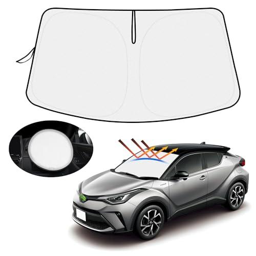 【ハンドル日よけカバー付き】Mozan トヨタ C-HR サンシェード フロントガラス用 CHR N...