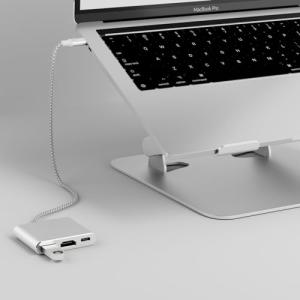 [2024高機能版] Fuyi USB Type C HDMI タイプ c 変換 アダプタ 50cmコード ４K@30Hz /100wPD充電/USB 3.0高速伝送 互換性 switch MacBook Pro/Mac Ai