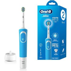 ブラウン 電動歯ブラシ Oral-B オーラルB すみずみクリーン PRO フロス BLUE 1セット
