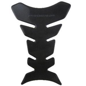 emoishop 傷つき防止 汎用 タンク カバー バイク 黒 カーボン調