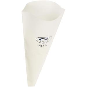 遠藤商事 業務用 αソフト 絞り袋 No.11 130×208ポリエステルにポリウレタン加工 日本製 WSB566