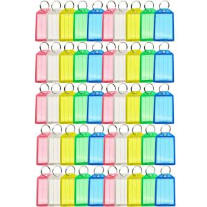 YFFSFDC タグ キーホルダー 名札 ネームタグ IDキーリングタグ