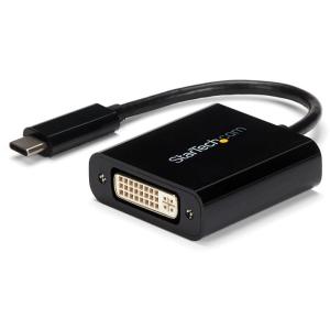 StarTech.com USB-C - DVIディスプレイ変換アダプター1920x1200DP AltモードThunderbolt 3対応
