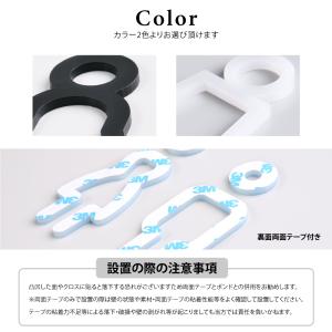 爆買!/【BATHROOM】アクリル製 案内ド...の詳細画像2