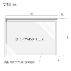 建設業の許可票 看板 事務所看板 約W455×...の詳細画像4