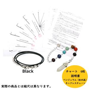 セット 水晶 ダウジング ペンジュラム キット 初心者 ペンデュラム