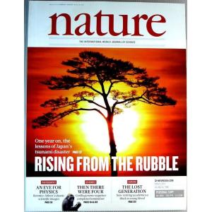 【中古】nature　2012年3月8日号