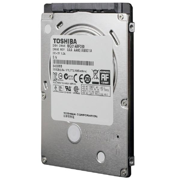 東芝 2.5型HDD 5400rpm 7mm Hシリーズ ( SATA 6Gb/s / 500GB ...