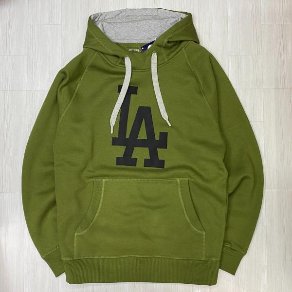 米国老舗ブランド Antigua ロサンゼルス ドジャース MLB オリーブ LA VICTORY ...